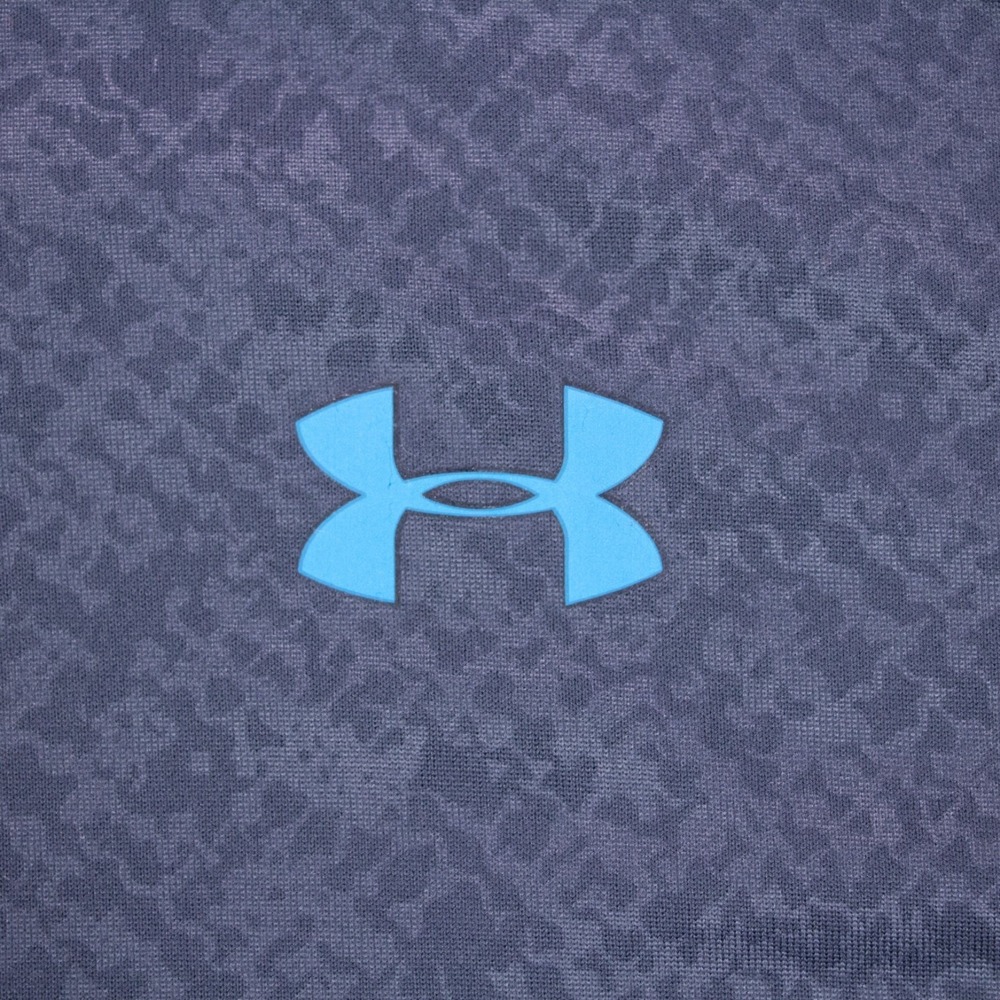 NWT Under Armour Mens S Heat Gear 1/4 Zip Pullover Shirt Gray LS Lightweight - Picture 4 of 13